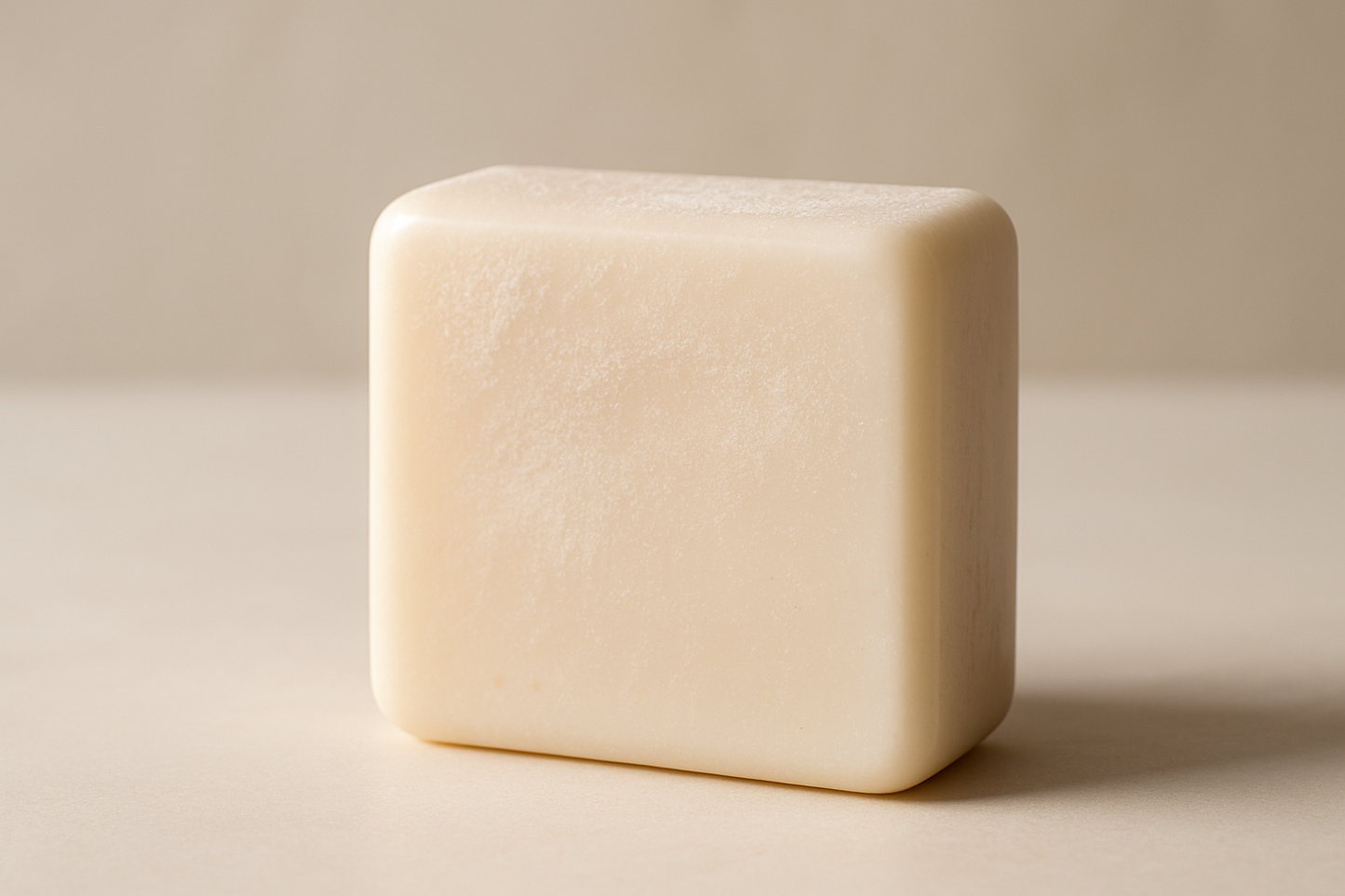 KQ's BUTTAs powder scented rectangular soap bar