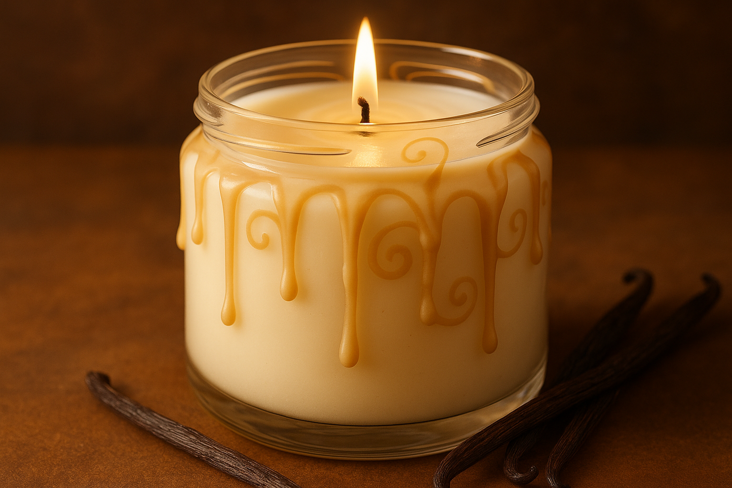 vanilla drizzle candle