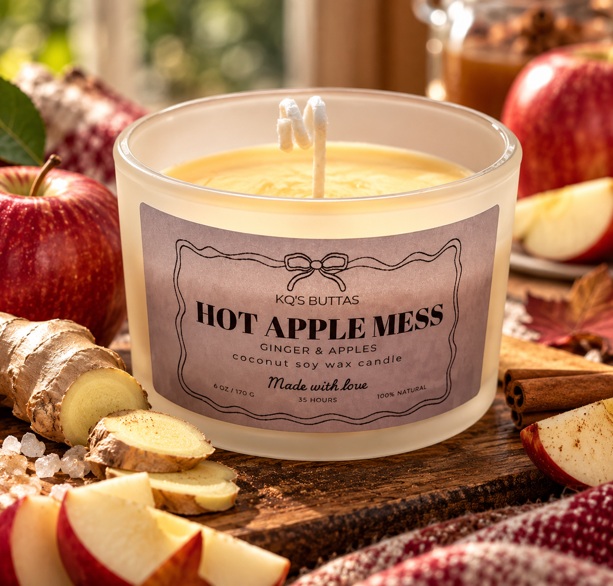 Candles (coconut soy wax)