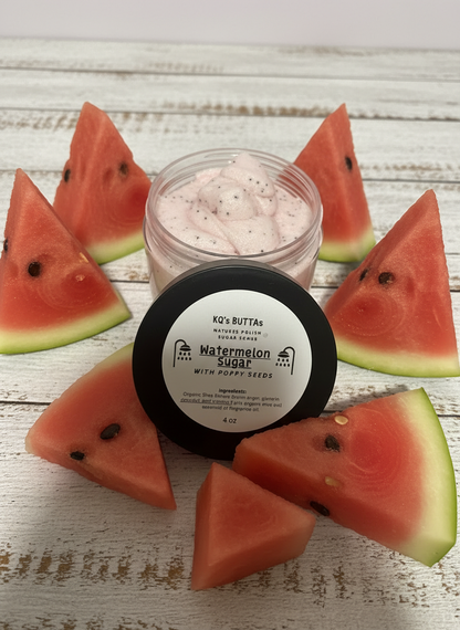 Foaming Exfoliating Sugar Scrubs (4OZ SIZE ONLY)