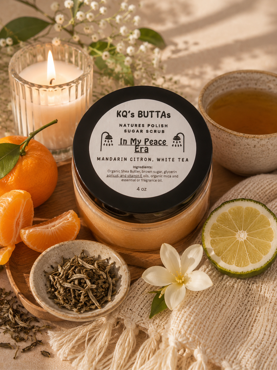 Foaming Exfoliating Sugar Scrubs (4OZ SIZE ONLY)