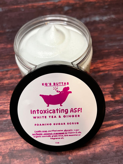 Foaming Exfoliating Sugar Scrubs