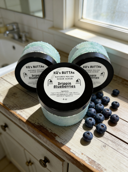 Foaming Exfoliating Sugar Scrubs (4OZ SIZE ONLY)