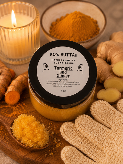 Foaming Exfoliating Sugar Scrubs (4OZ SIZE ONLY)