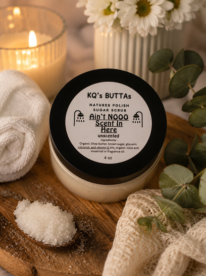 Foaming Exfoliating Sugar Scrubs (4OZ SIZE ONLY)