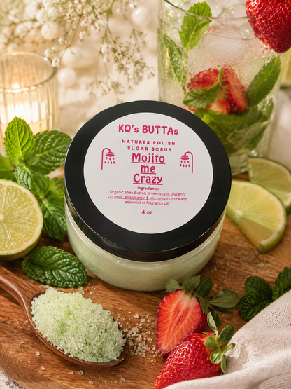 Foaming Exfoliating Sugar Scrubs (4OZ SIZE ONLY)