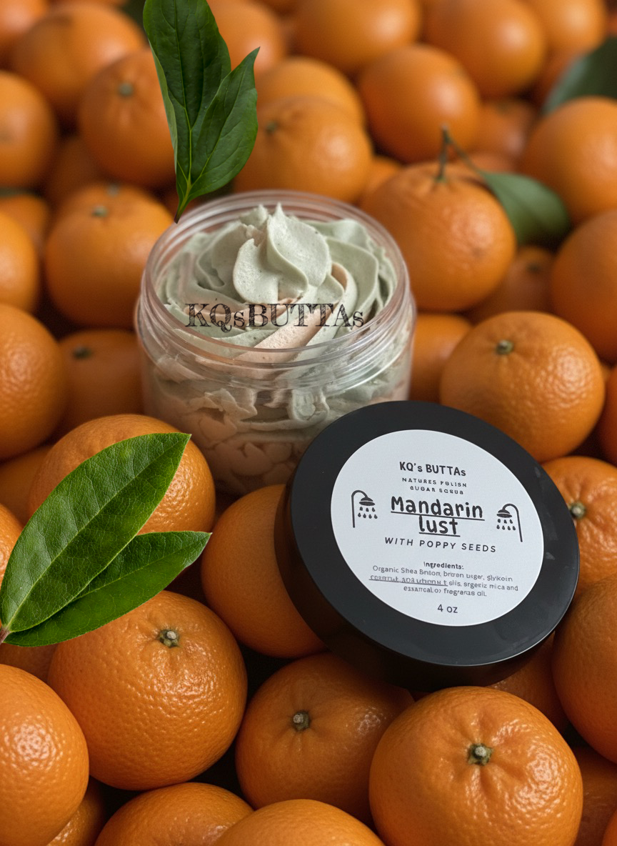 Foaming Exfoliating Sugar Scrubs (4OZ SIZE ONLY)
