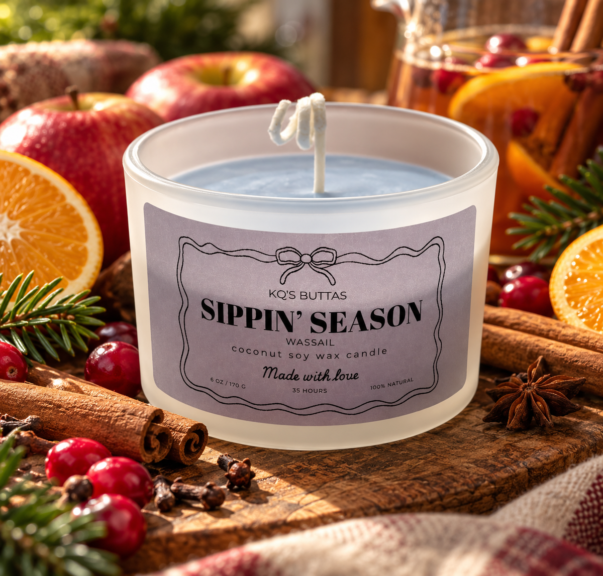Candles (coconut soy wax)