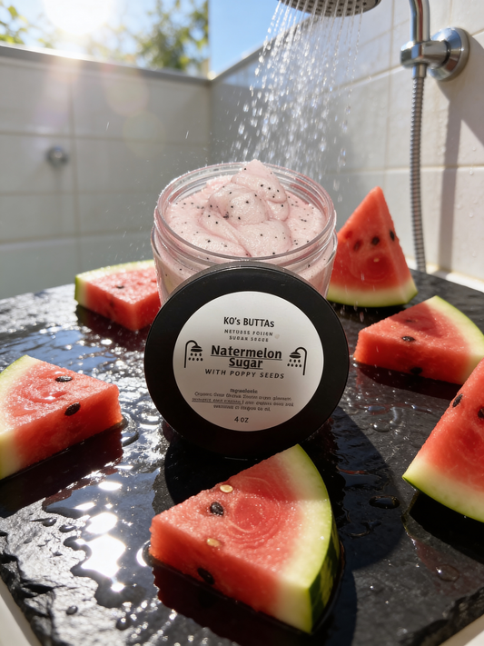 Foaming Exfoliating Sugar Scrubs (4OZ SIZE ONLY)