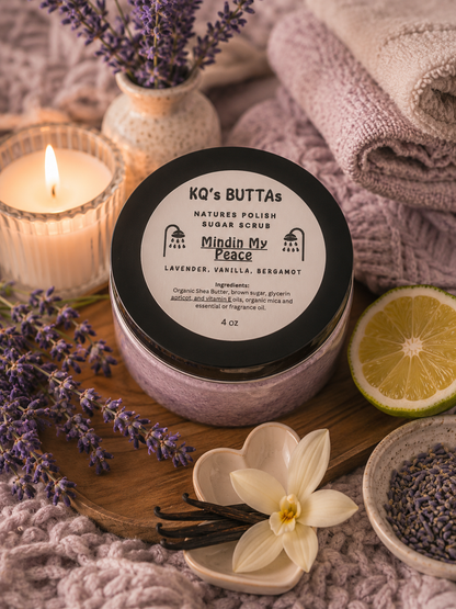 Foaming Exfoliating Sugar Scrubs (4OZ SIZE ONLY)