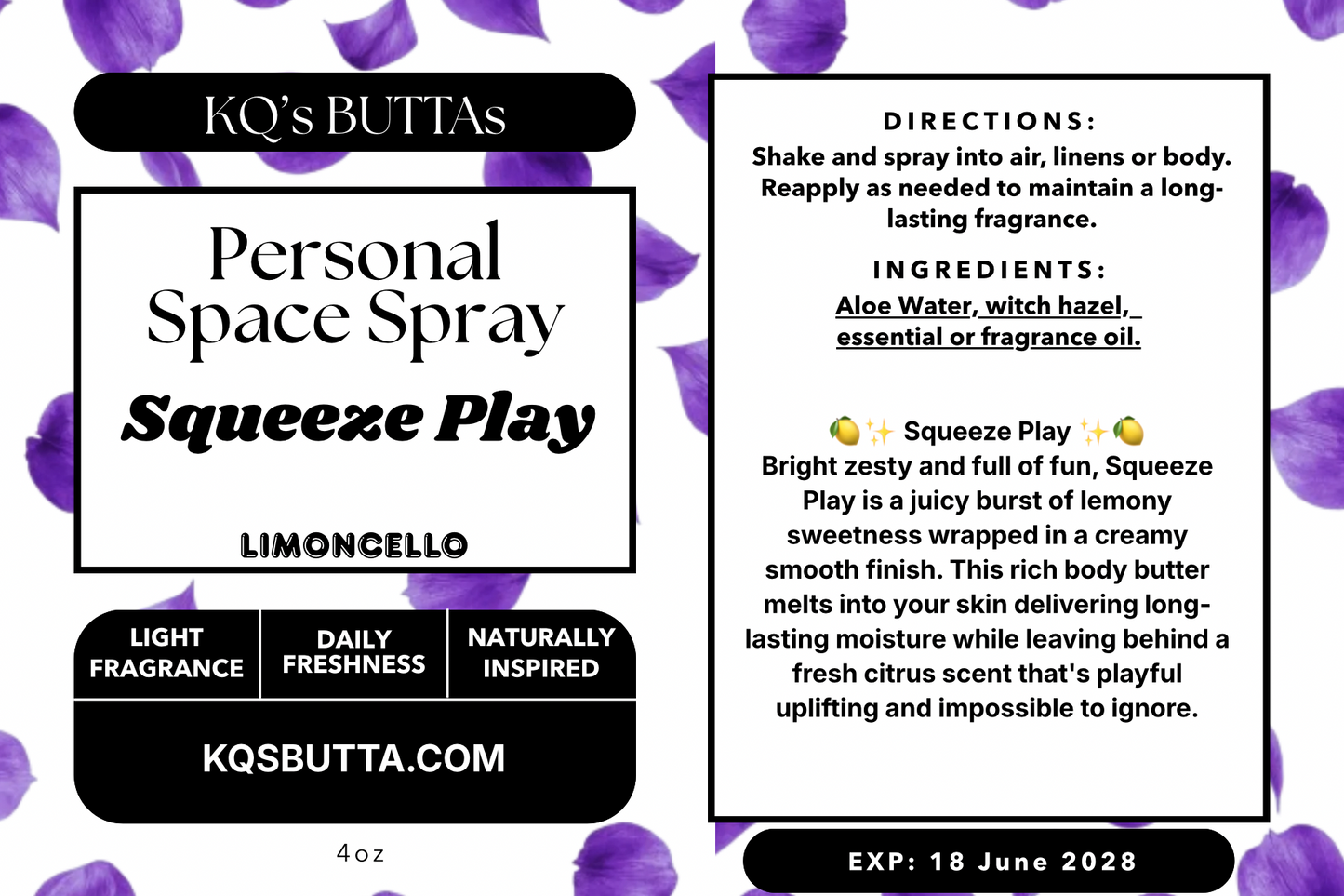 Room & Body Spritz
