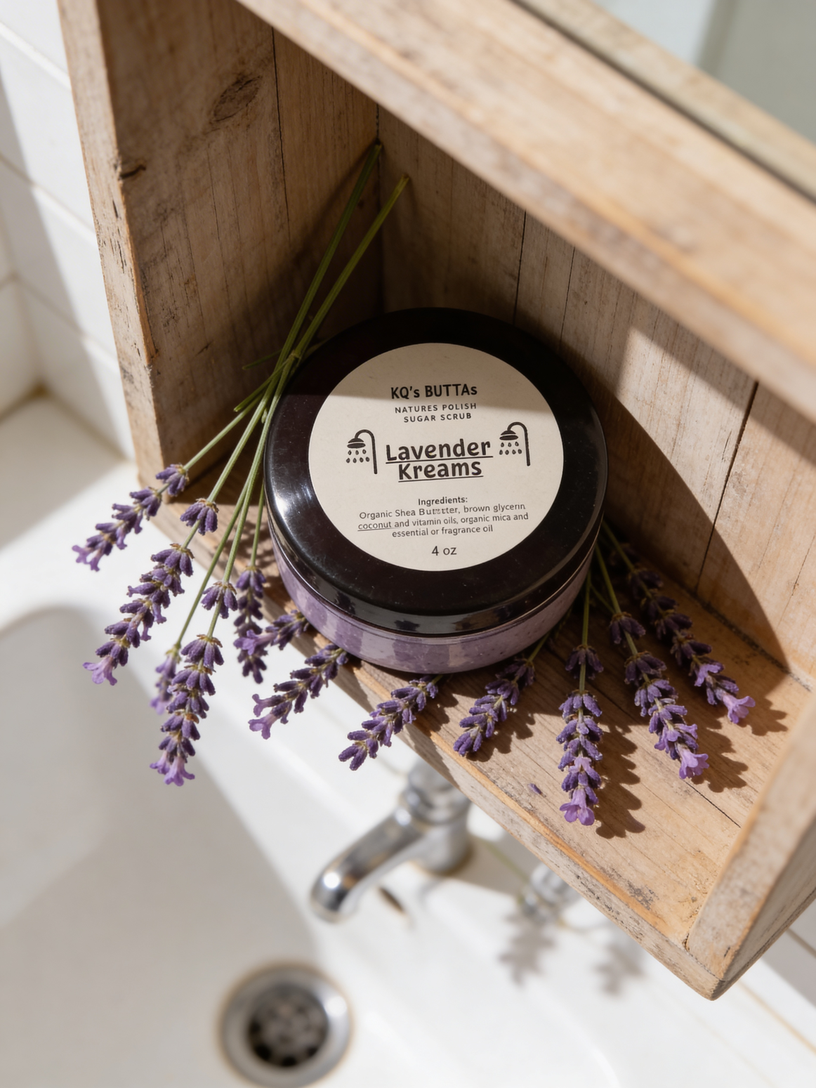 Foaming Exfoliating Sugar Scrubs (4OZ SIZE ONLY)