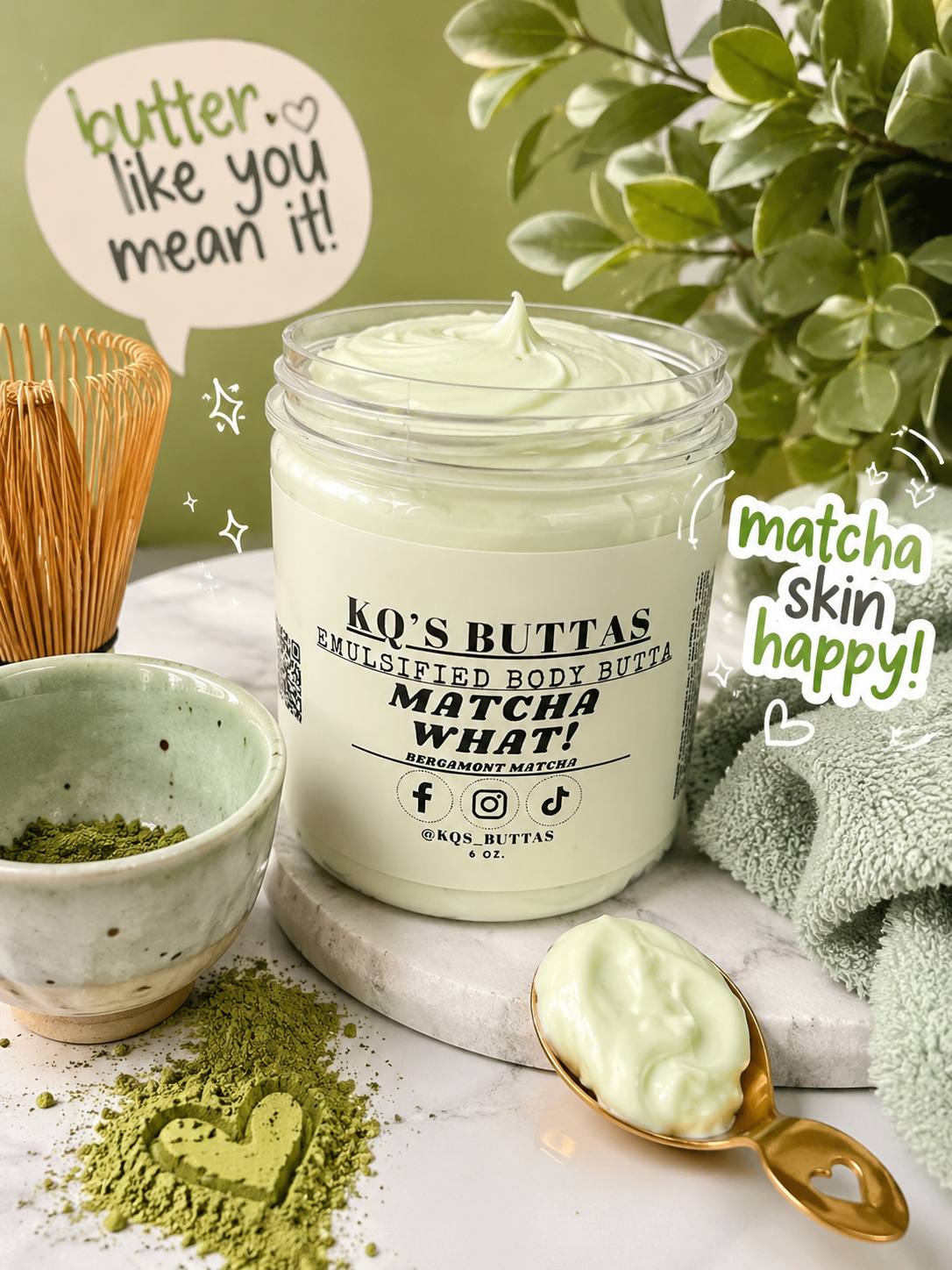 EMULSIFIED BODY BUTTAs     (6 oz)
