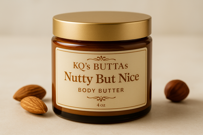 KQ's BUTTAs Nutty But Nice 4oz Body Butter