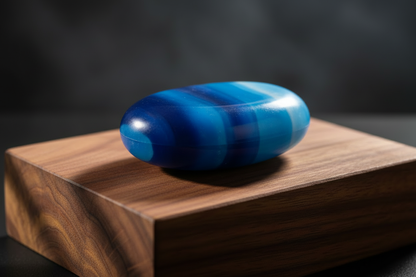 make the soap bar different hughs if blue