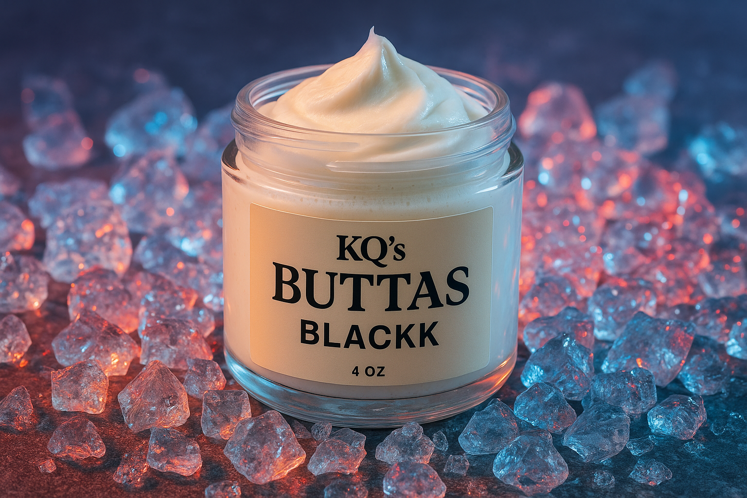 maybe add some blue, and red in the ice