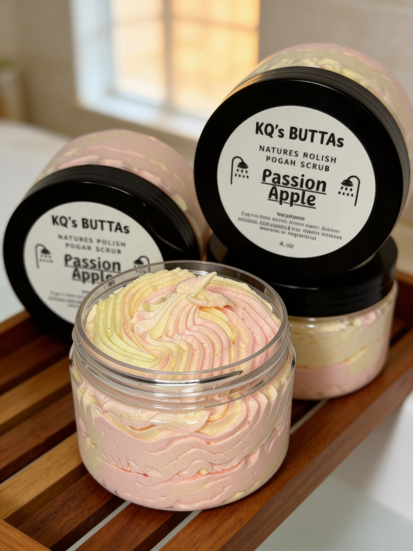 Foaming Exfoliating Sugar Scrubs (4OZ SIZE ONLY)