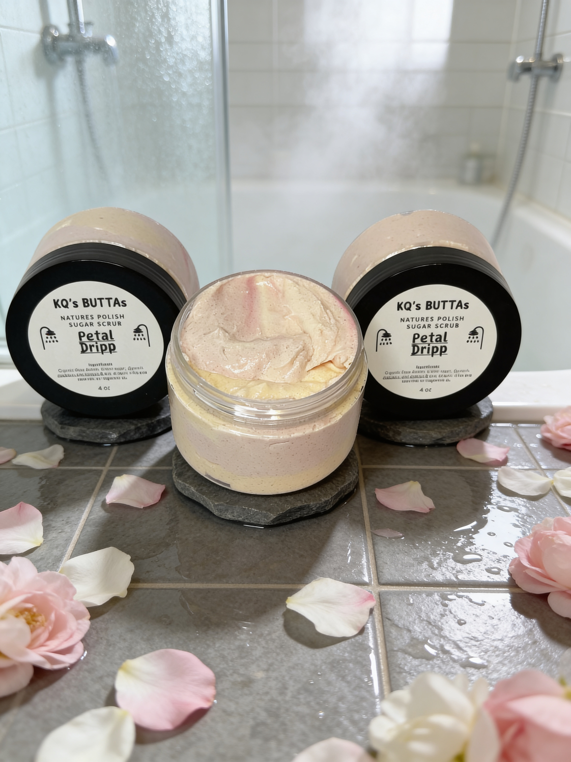 Foaming Exfoliating Sugar Scrubs (4OZ SIZE ONLY)