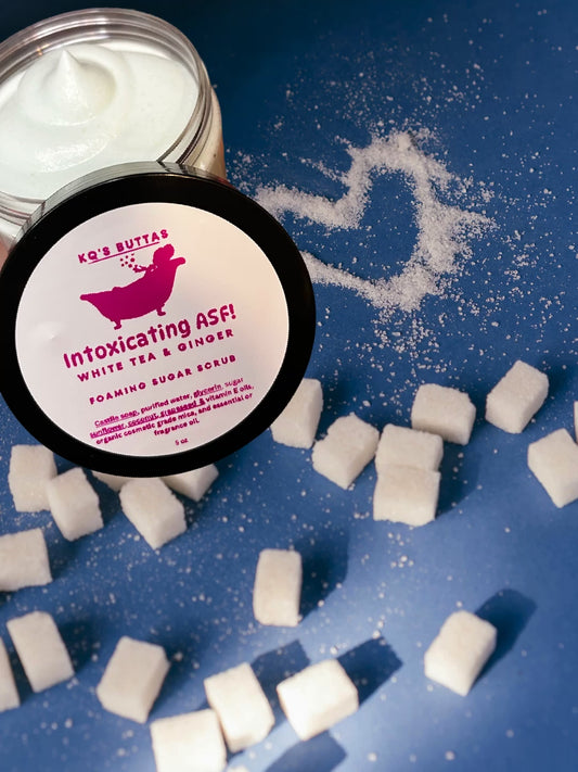 Foaming Exfoliating Sugar Scrubs